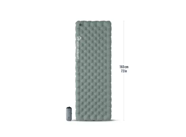 Sea To Summit Ether Light XR Insulated ASC Mat - Regular Rectangular Wide Dark Grey