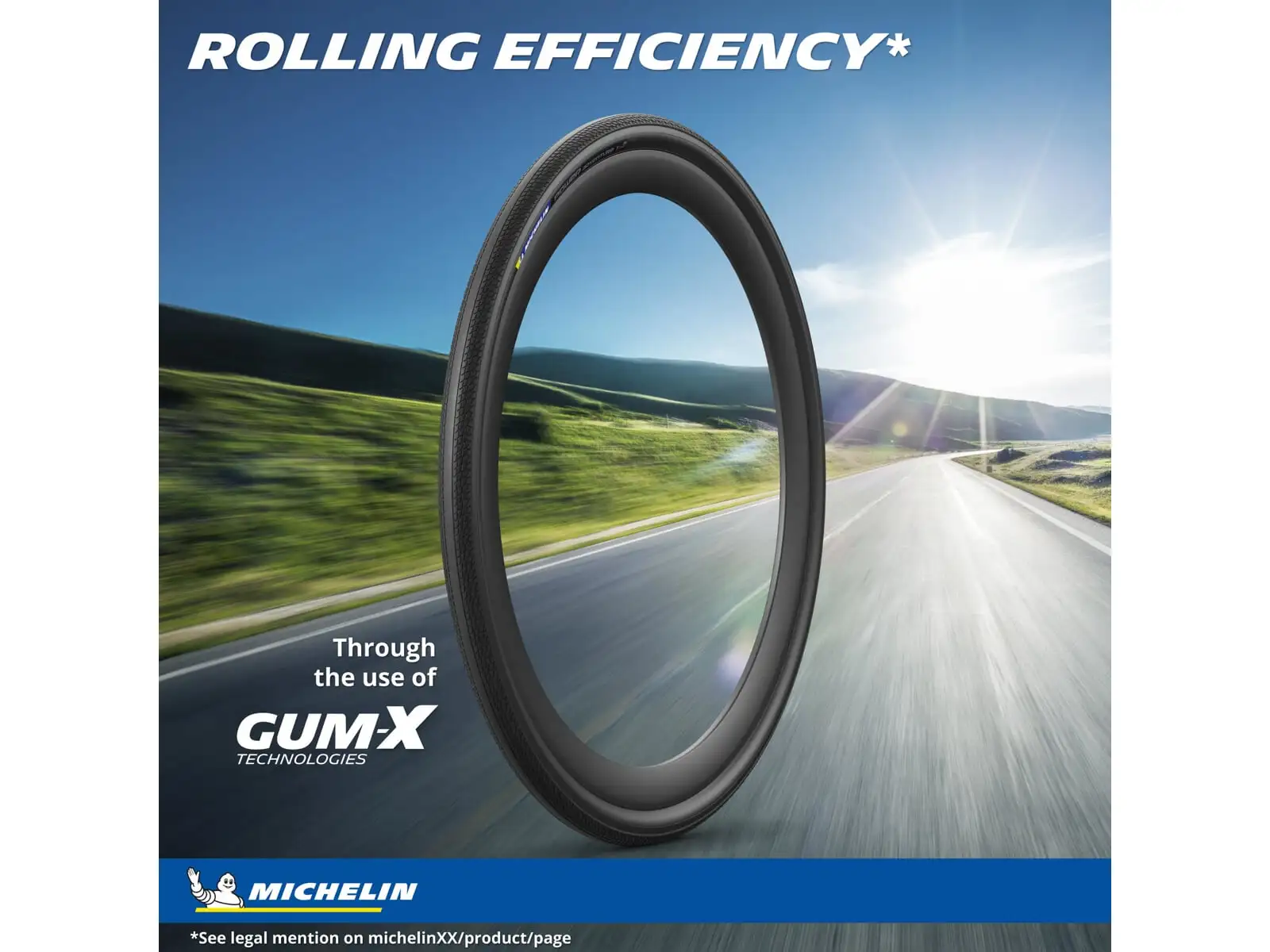 Michelin Power Adventure TS TLR Competition Line 700x42C żwir opona kevlar Black