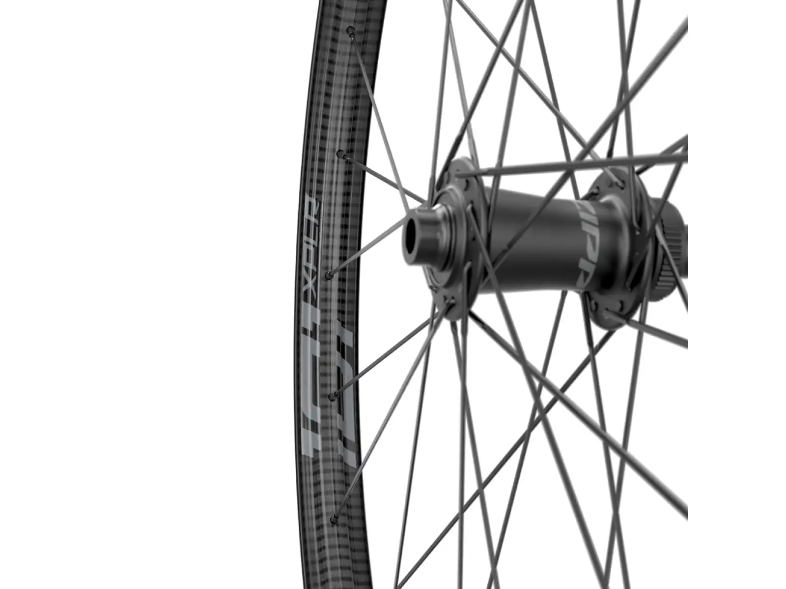 Zipp 101 XPLR Carbon Disc Tubeless CenterLock 12x100 mm przednie koło czarna