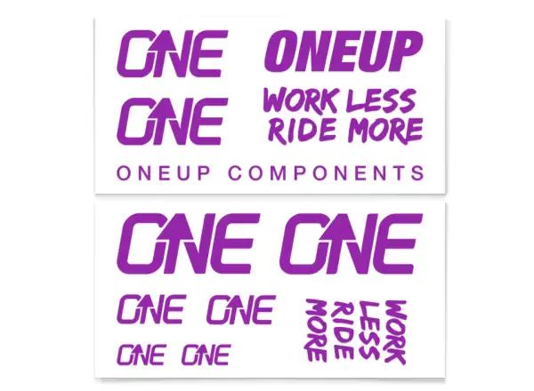 OneUp Decal Kit naklejki na kierownicę