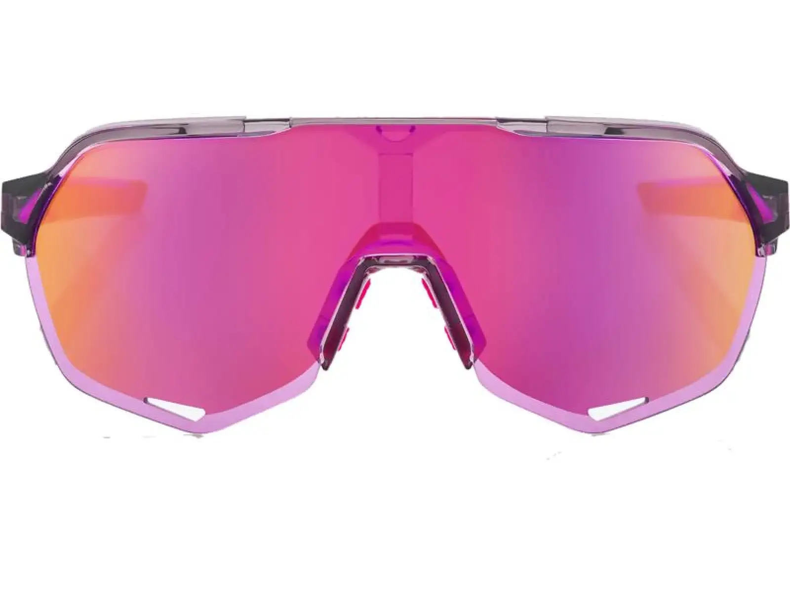 100% S2 Tokyo Night okulary Polished Translucent Grey/Purple