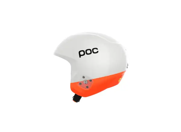 POC Skull Dura X MIPS kask narciarski Hydrogen White/Fluorescent Orange