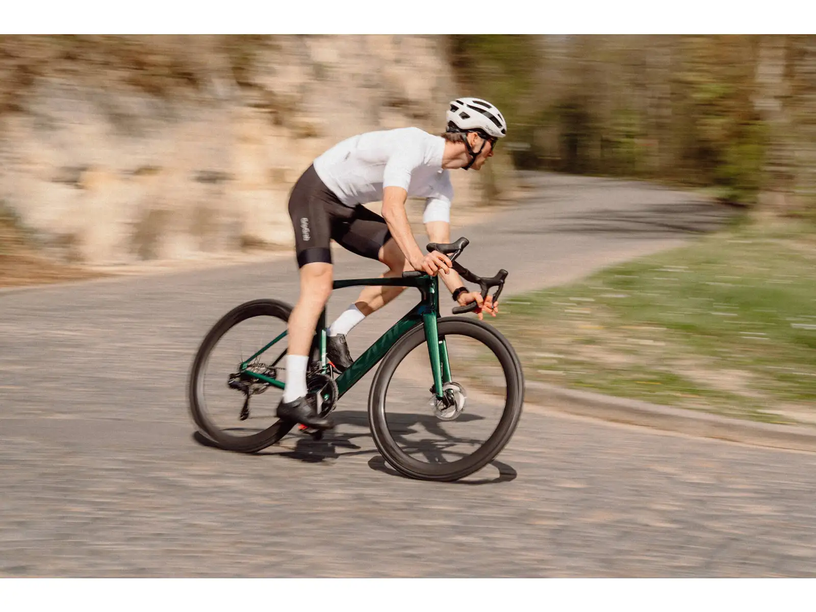 Isaac Meson 105 Di2 rower szosowy Jade Green