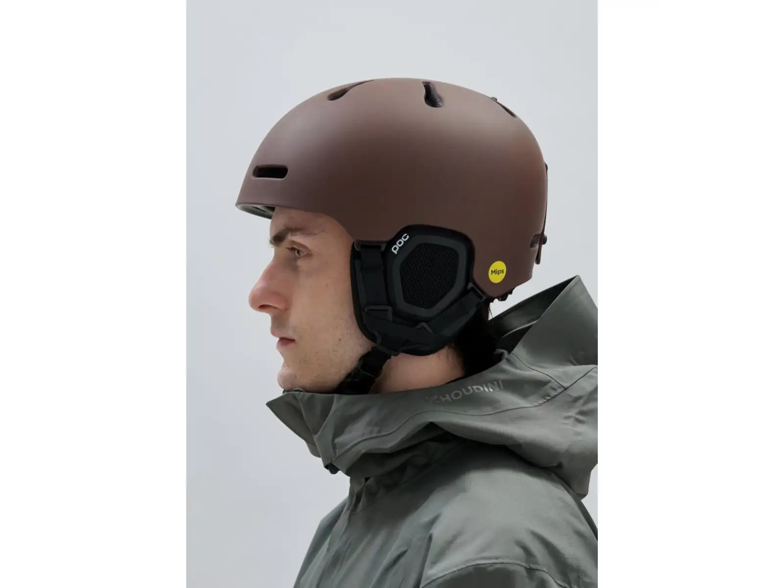POC Fornix MIPS kask narciarski Bronzite Brown Matt