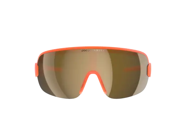 POC Aim okulary Fluorescent Orange Translucent/Clarity Road/Partly Sunny Gold