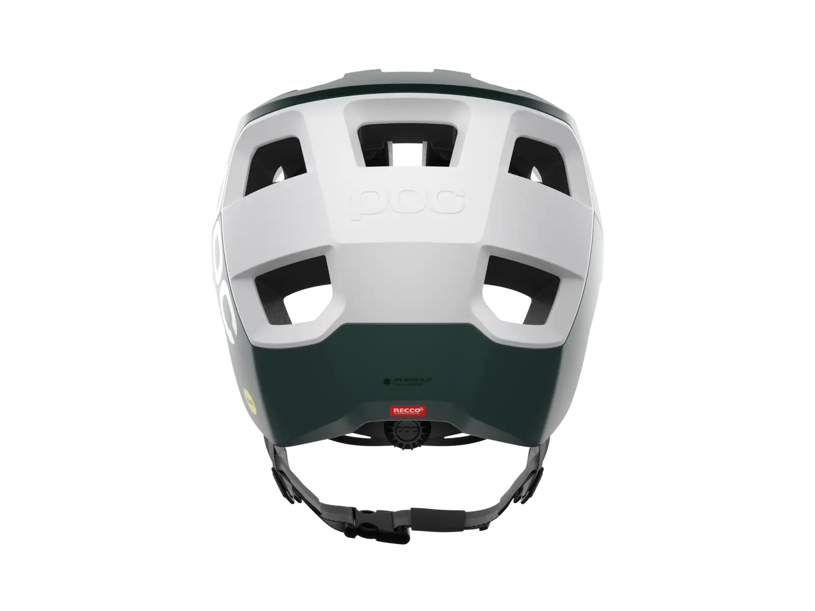 POC Kortal Race MIPS kask Pargasite Green Matt/Hydrogen White Matt