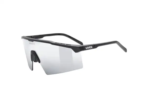 Uvex Flowline okulary sportowe Black Matt/Mir.Silver