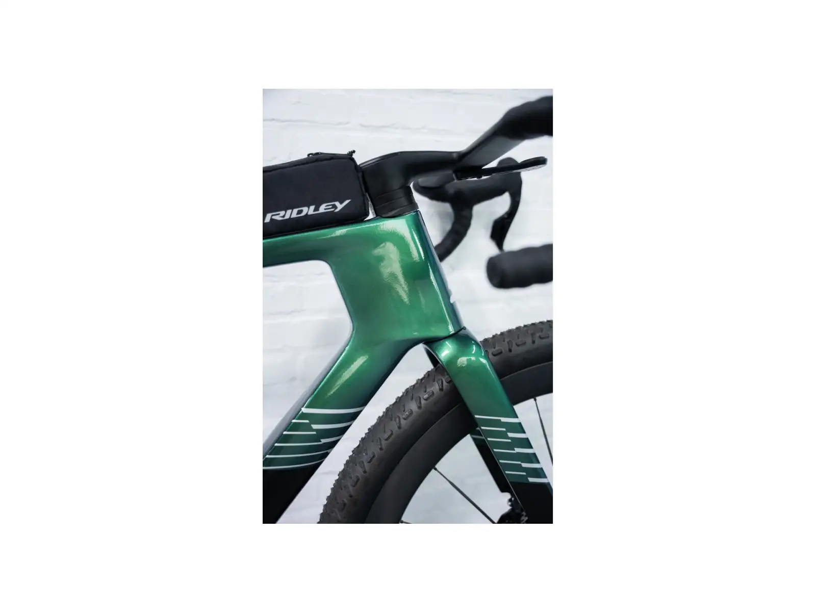 Ridley KANZO Fast 2.0 Force XPLR rower gravel Stellar Green/UD Carbon/Silver