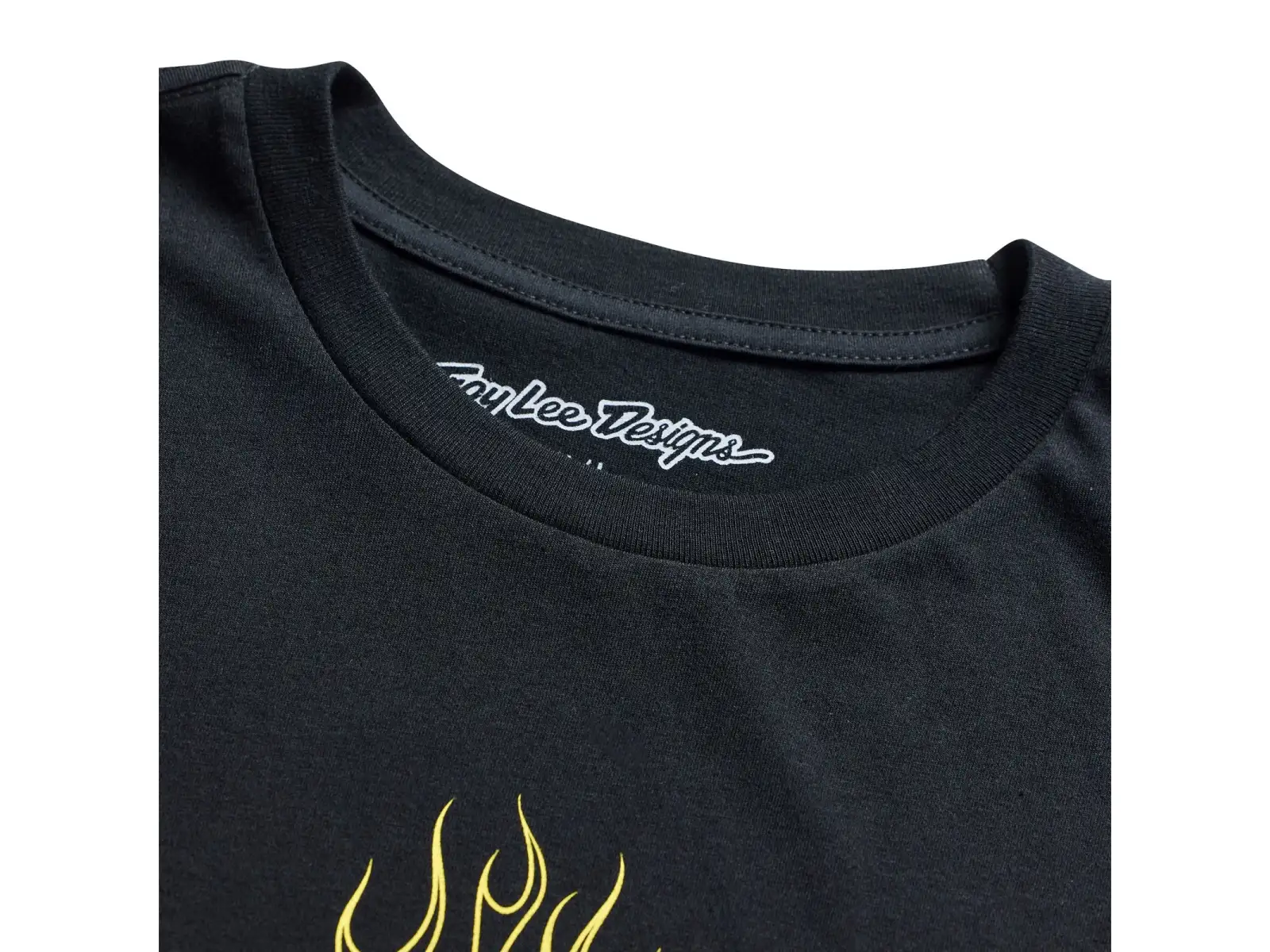 Troy Lee Designs Flame 2 męska koszulka z krótkim rękawem Black