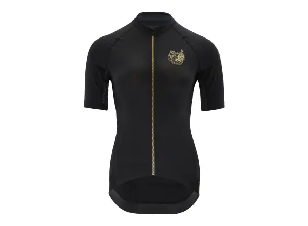 Silvini Mottolina damski dres krótki rękaw Black/Gold