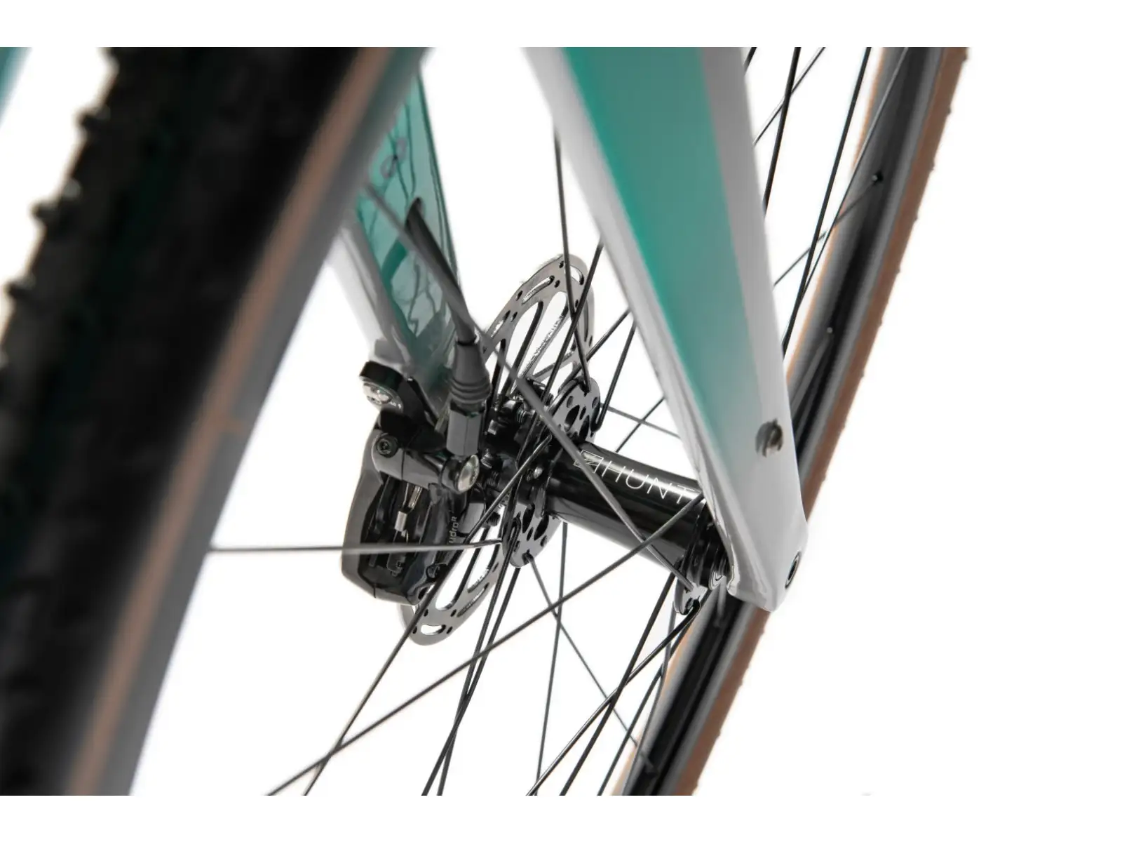 Bombtrack Tension 2 rower przełajowy Glossy Grey / Green