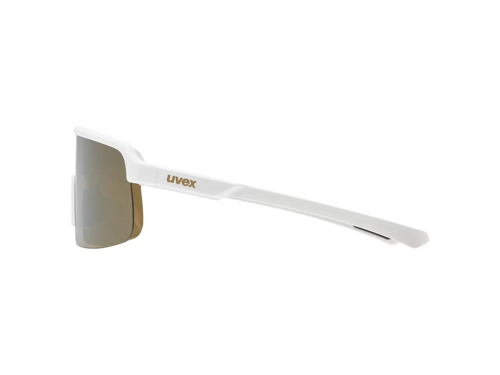 Uvex okulary przeciwsłoneczne White Matt/Mirror Gold