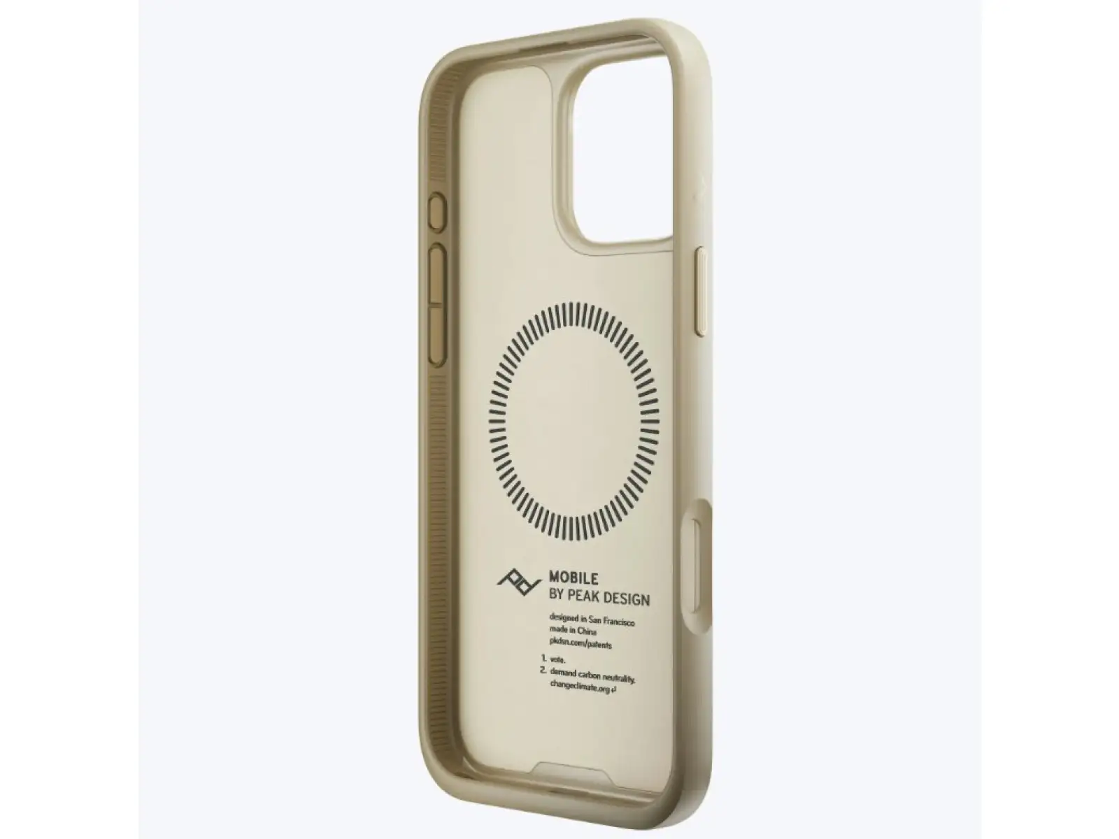 Peak Design Mobile Everyday Clarino Case iPhone 16 Pro Max etui na telefon Bone