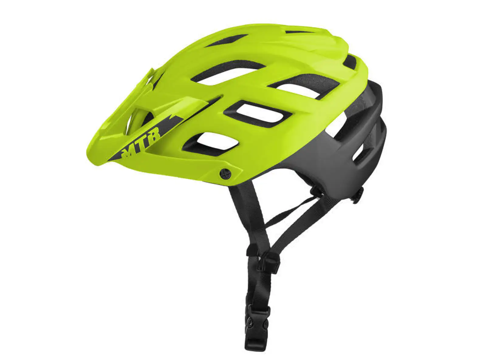 Etape Tomcat kask limonkowy/czarny matowy
