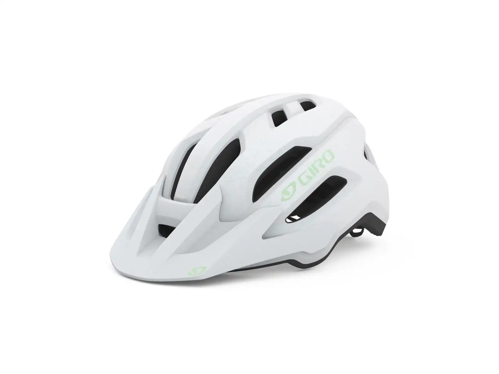 Giro Fixture II damski kask Mat White/Space Green rozmiar Uni (50–57 cm)