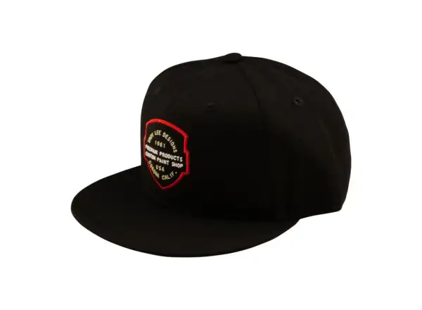 Troy Lee Designs Flat Bill Imprint czapka z daszkiem Black