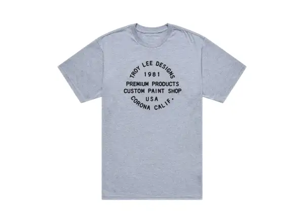Troy Lee Designs Imprint męska koszulka krótki rękaw Gray heather