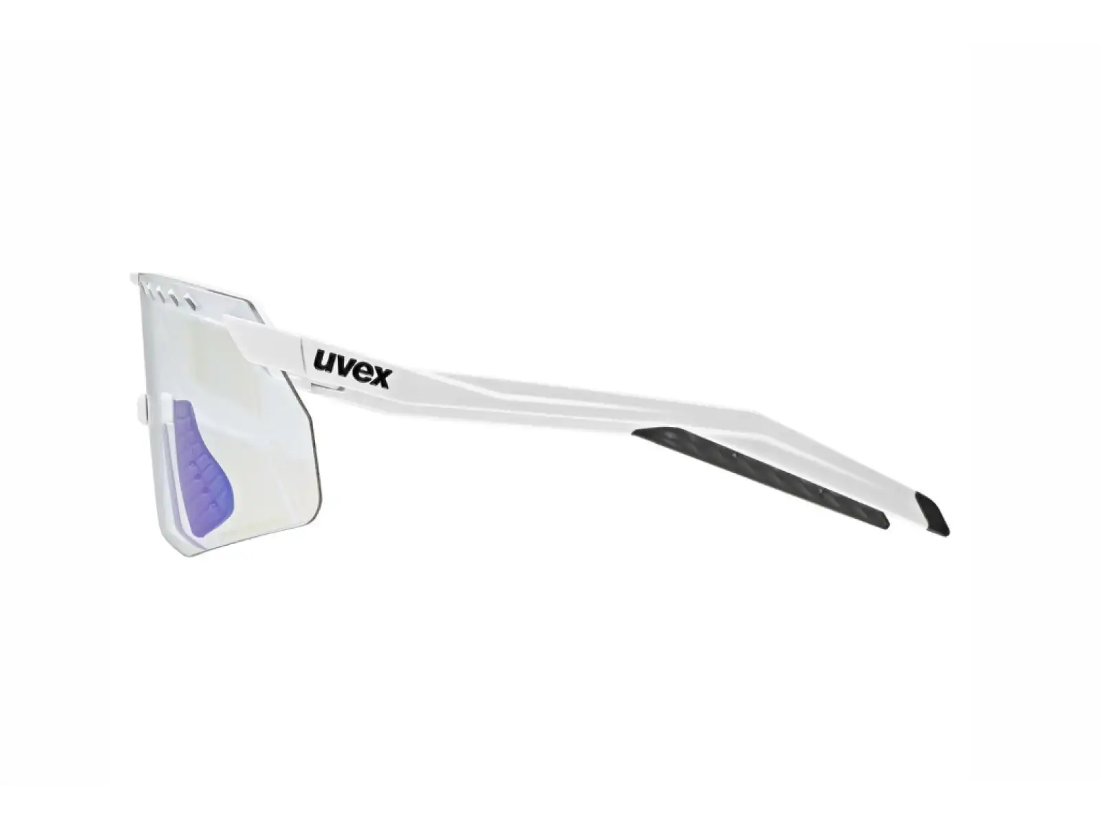 Uvex Pace Stage Variomatic Small okulary White Matt/Mirror Green