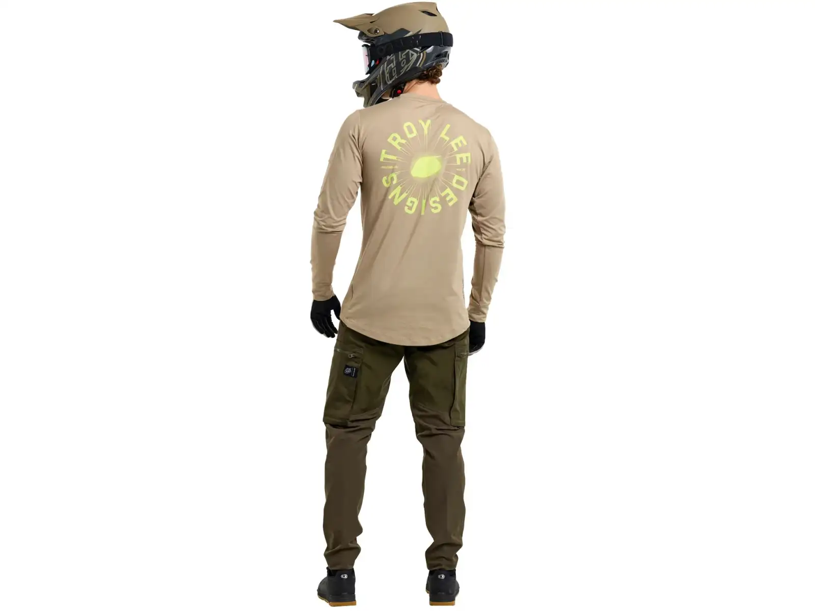Troy Lee Designs Ruckus Ride Tee męska koszulka z długim rękawem The Fuzz Timber