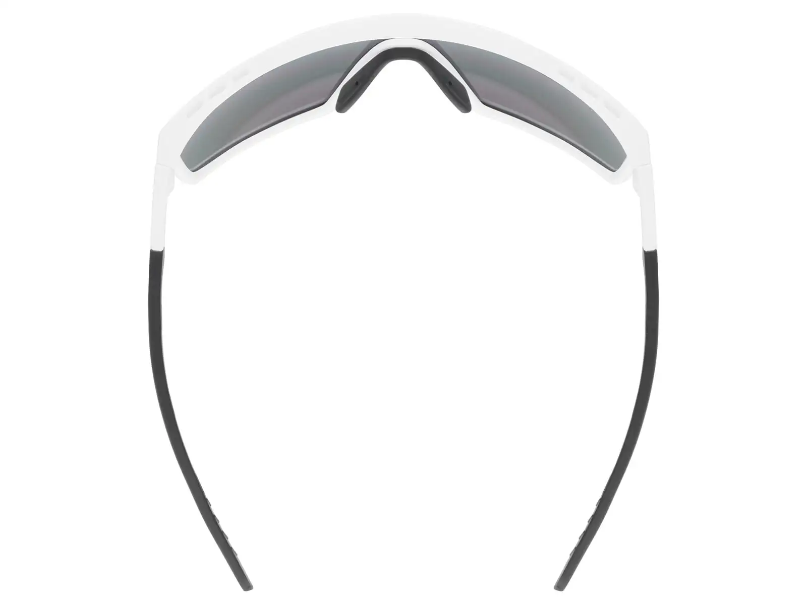 Uvex MTN Perform okulary rowerowe White Mat/Mirror Silver