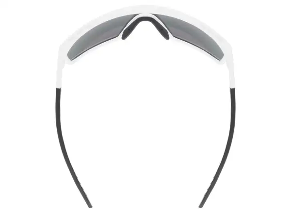 Uvex MTN Perform okulary rowerowe White Mat/Mirror Silver