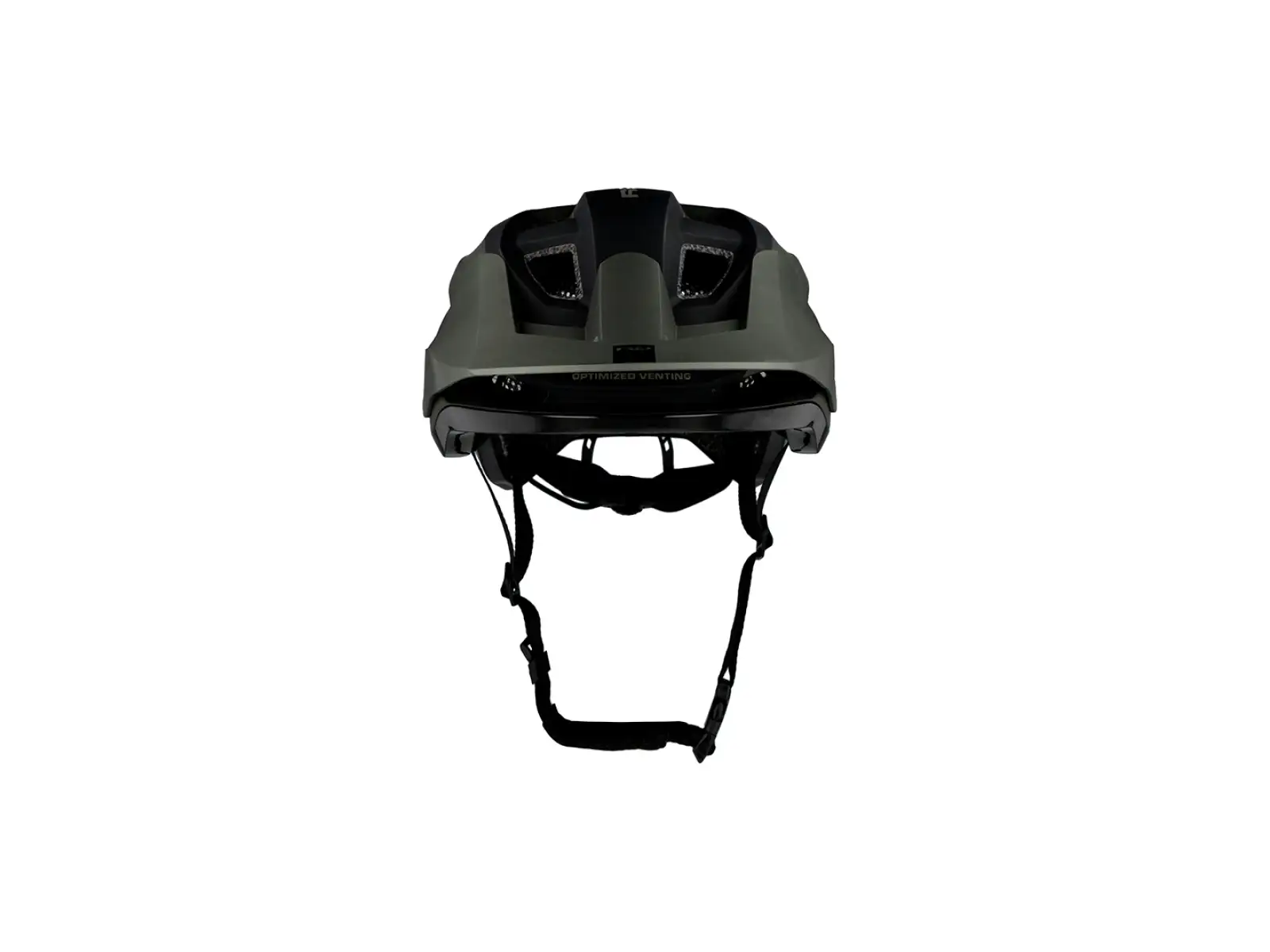 R2 Terraform kask rowerowy ciemny oliwkowy/czarny