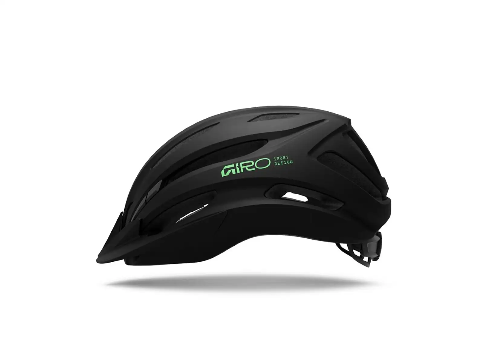 Giro Register II Youth dziecięcy kask Mat Black/Vivid Green