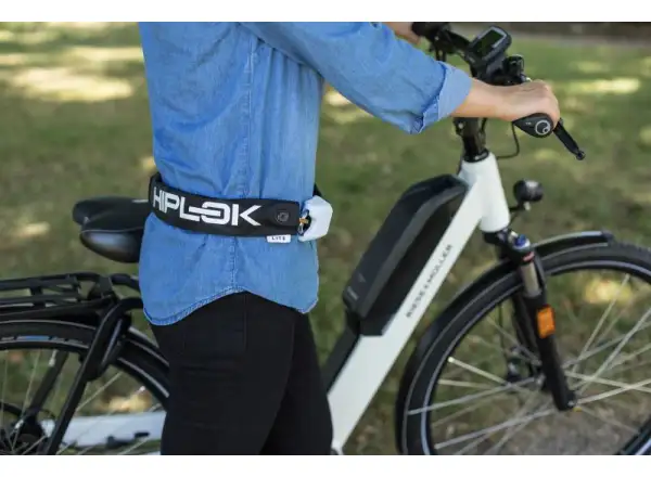 Hiplok Lite zamek black/white