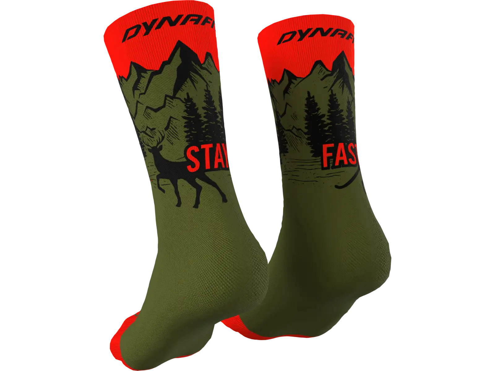 Dynafit Stay Fast skarpety sportowe Winter Moss