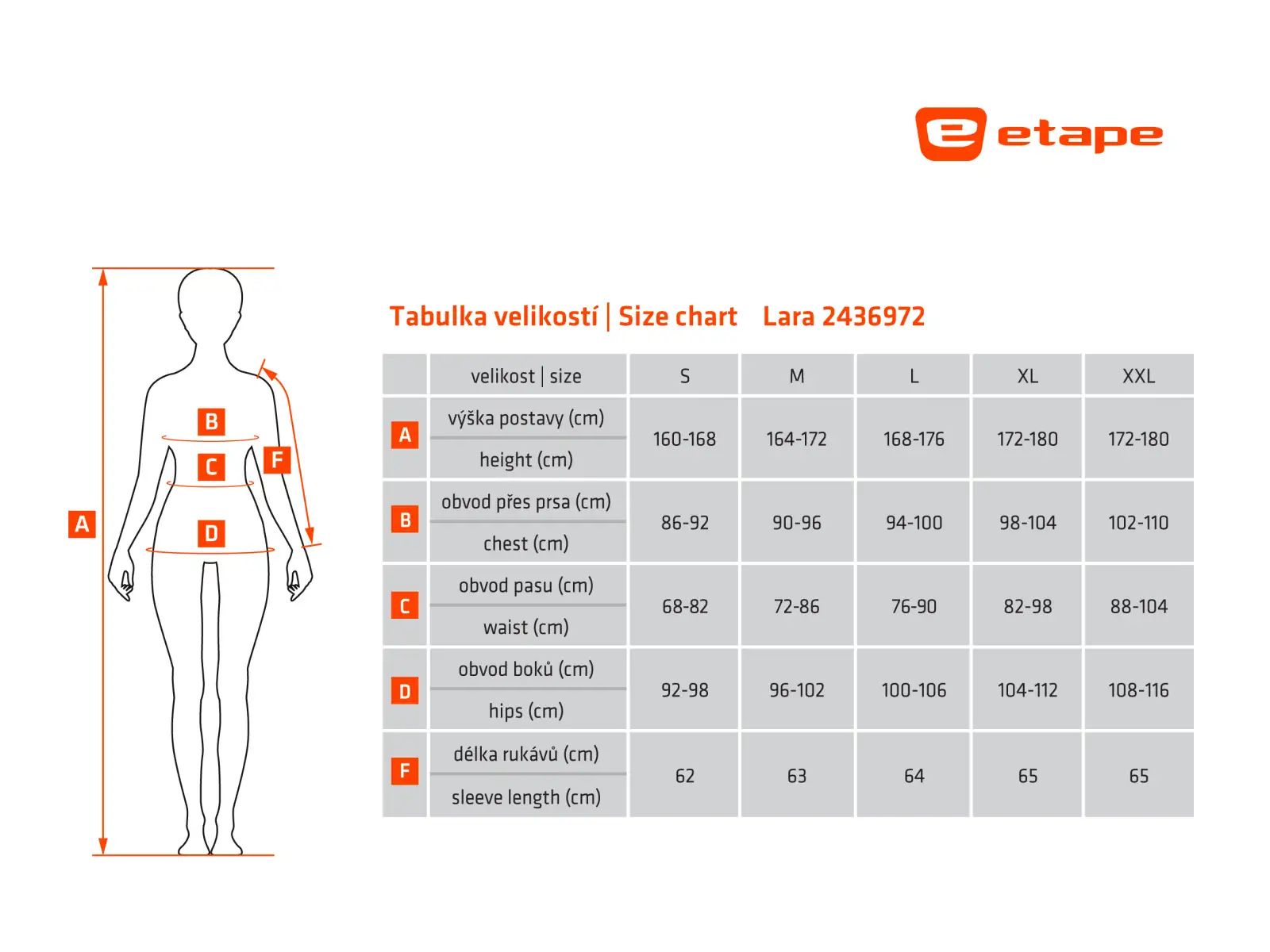 Etape Lara damska bluza szara/różowa