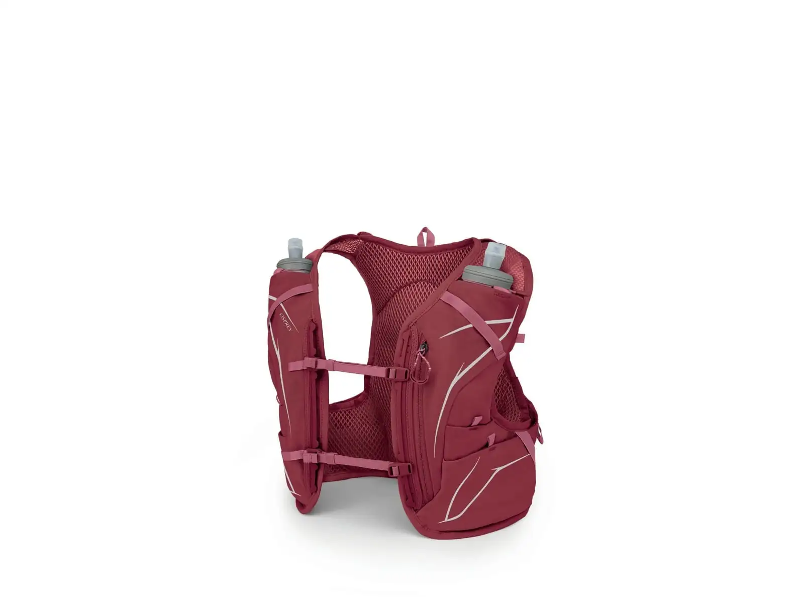Osprey Dyna 6 damska kamizelka do biegania + 2x butelka Hydraulics 0,5 l Kakio/Manuka Pink