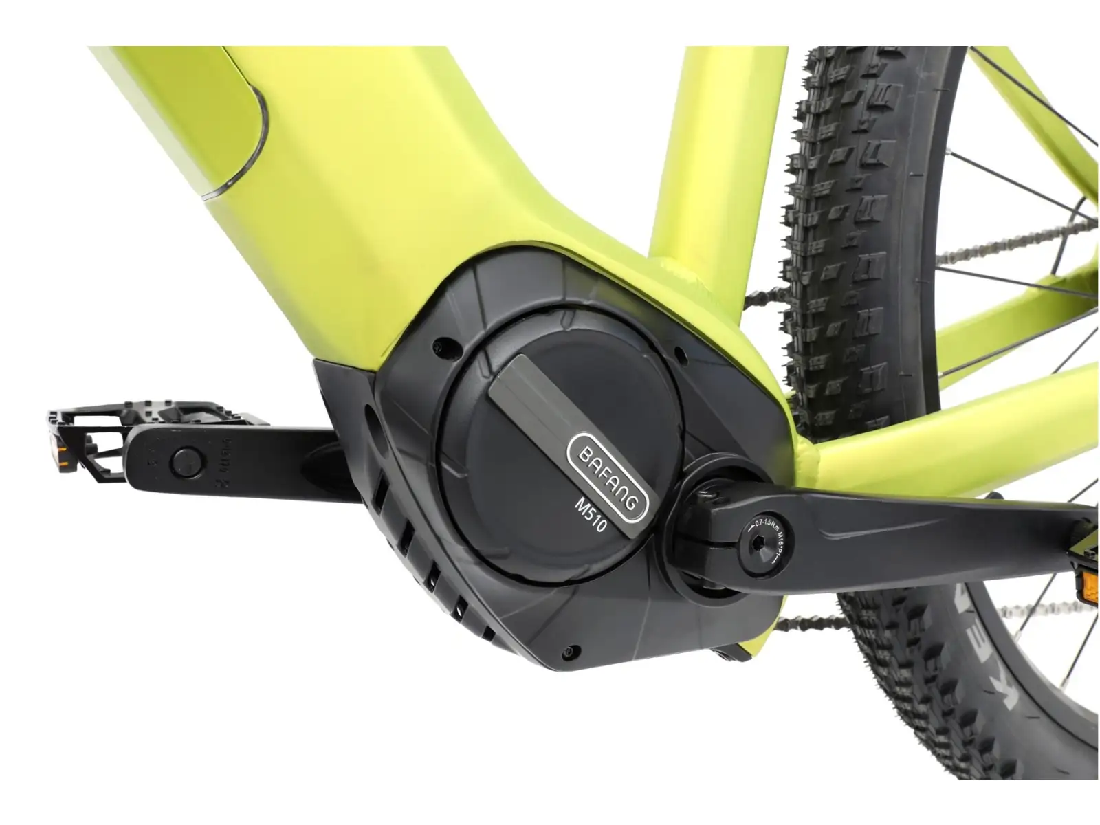 Apache Hawk 1 MX 720 Wh górski rower elektryczny fluo żółta