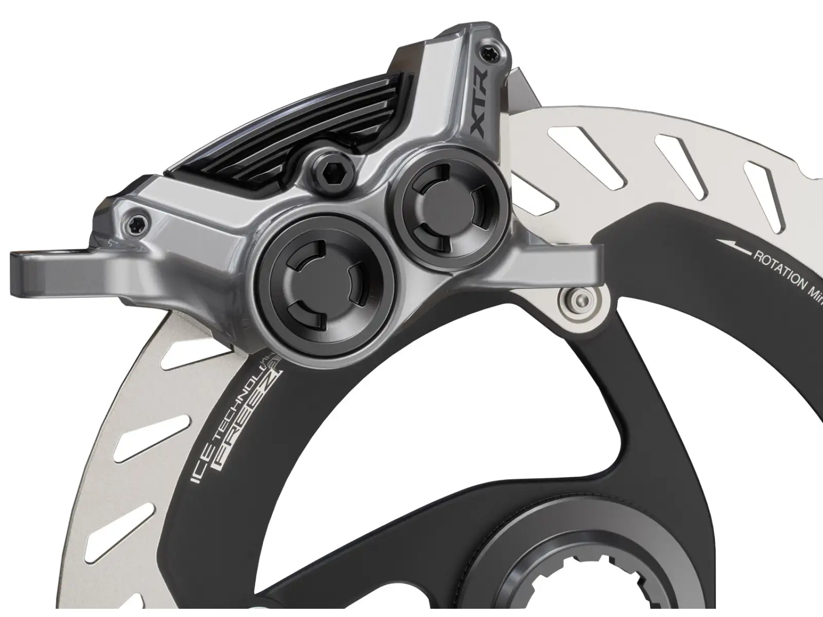 Shimano XTR BR-M9220+BL-M9220 hamulec tarczowy tylny okładziny metalowe z chłodzeniem