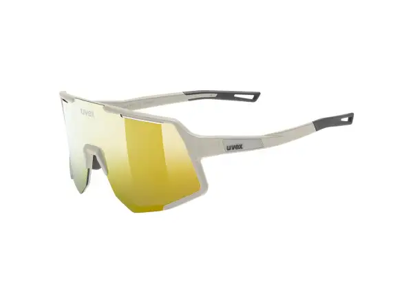 Uvex Sequenze okulary przeciwsłoneczne Grey Matt/Mirror Gold