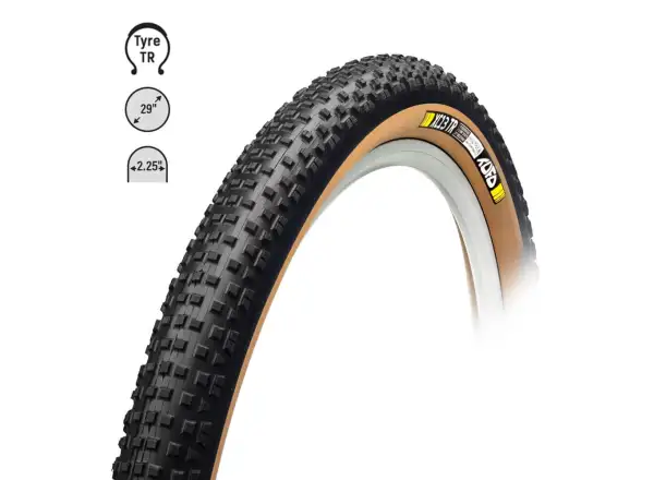 Tufo XC13 TR 29x2,25" MTB opona kevlar czarny/beżowy