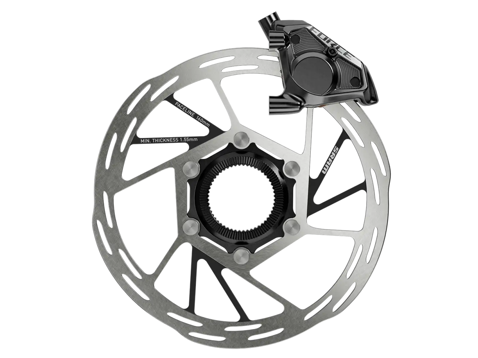 Sram Force AXS HRD E1 lewa dźwignia zmiany biegów / hamulca i zacisk Flat Mount, prowadzenie 950 mm