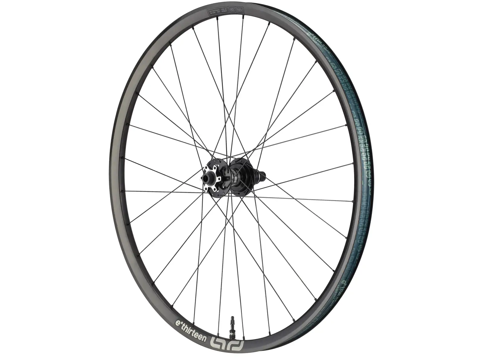 E-13 Sylvan Race Carbon Super Boost 29" tylne zaplecione kolo bębenek XD Black