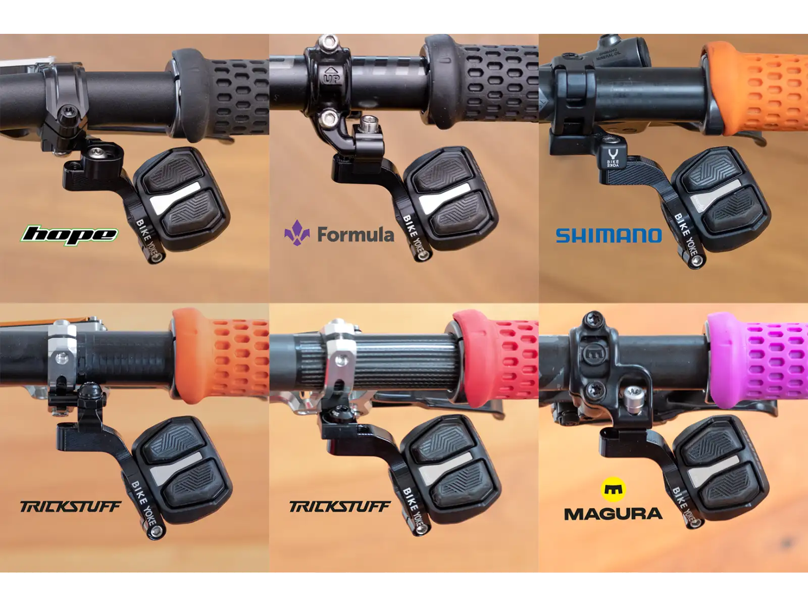 Bikeyoke Poddy adapter Sram Pod T-pype lewy