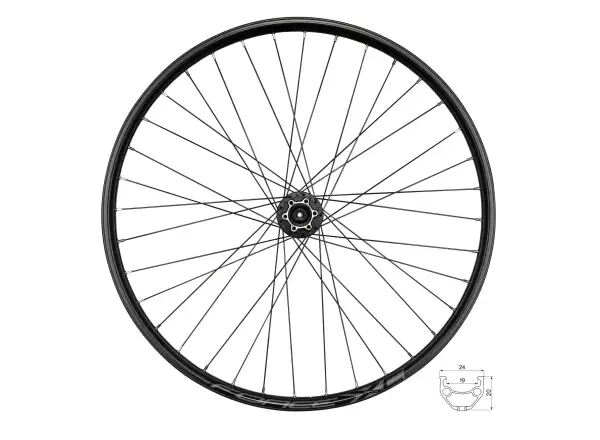 Force XC Disc 27,5 przednie koło szprychowane piasta Shimano