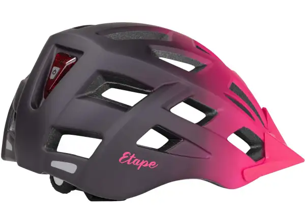 Etape Virt Light kask rowerowy różowy/czarny matowy