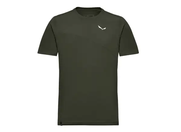 Salewa Puez Sporty Dry męska koszulka z krótkim rękawem Dark Olive
