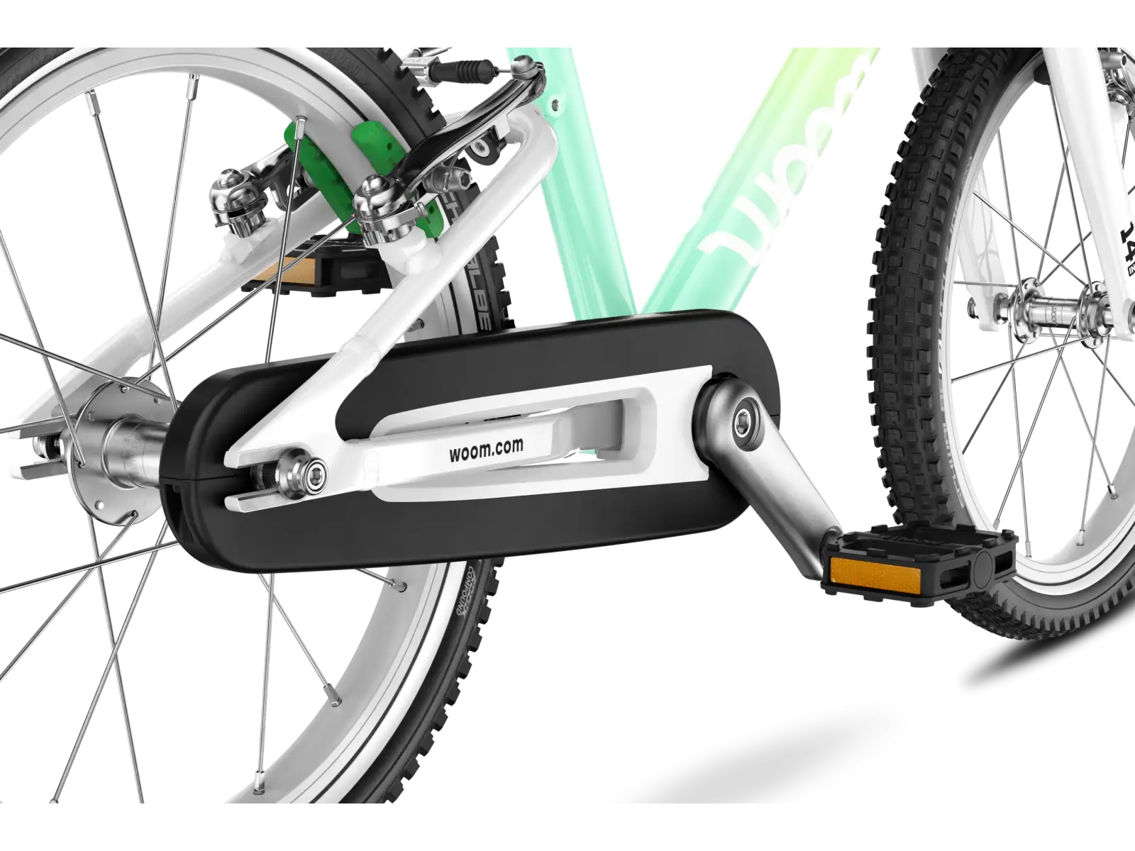Woom GO 2 rower dziecięcy 14 Spearmint Crush Limited