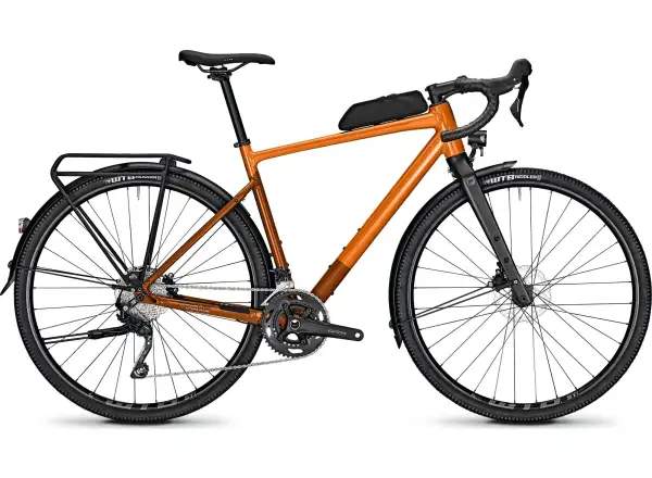 Focus Atlas 6.7 EQP DI gravel rower Rustorange Glossy/Rustbrown Glossy