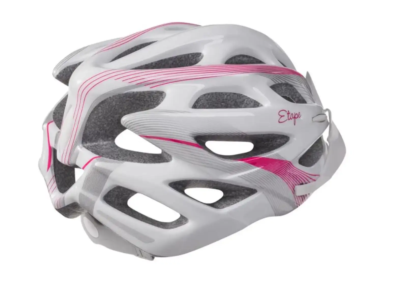 Etape Vesper kask rowerowy biała/różowa