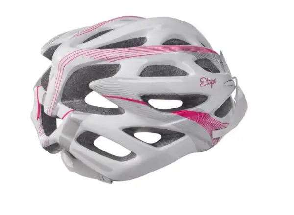 Etape Vesper kask rowerowy biała/różowa