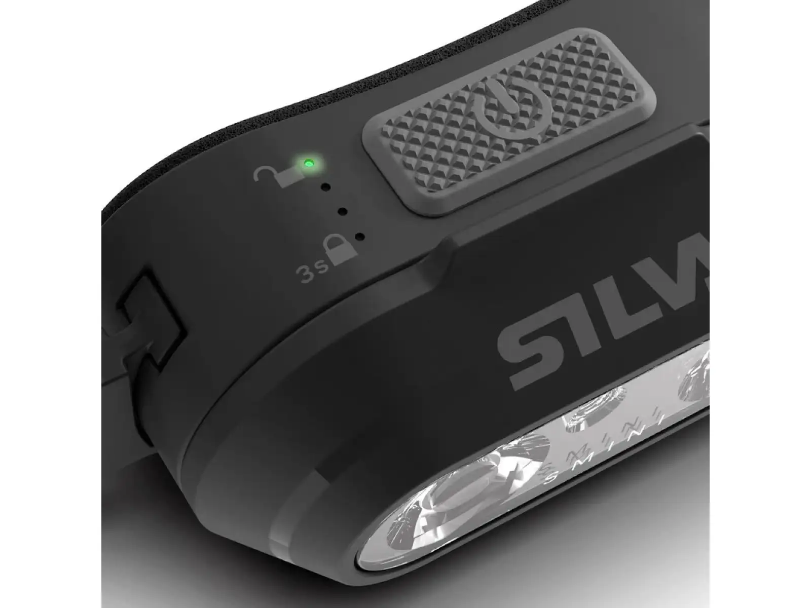 Silva Smini Fly latarka czołowa Black