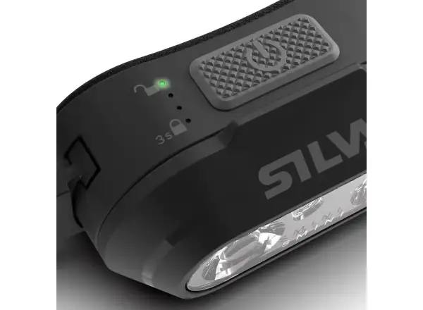 Silva Smini Fly latarka czołowa Black