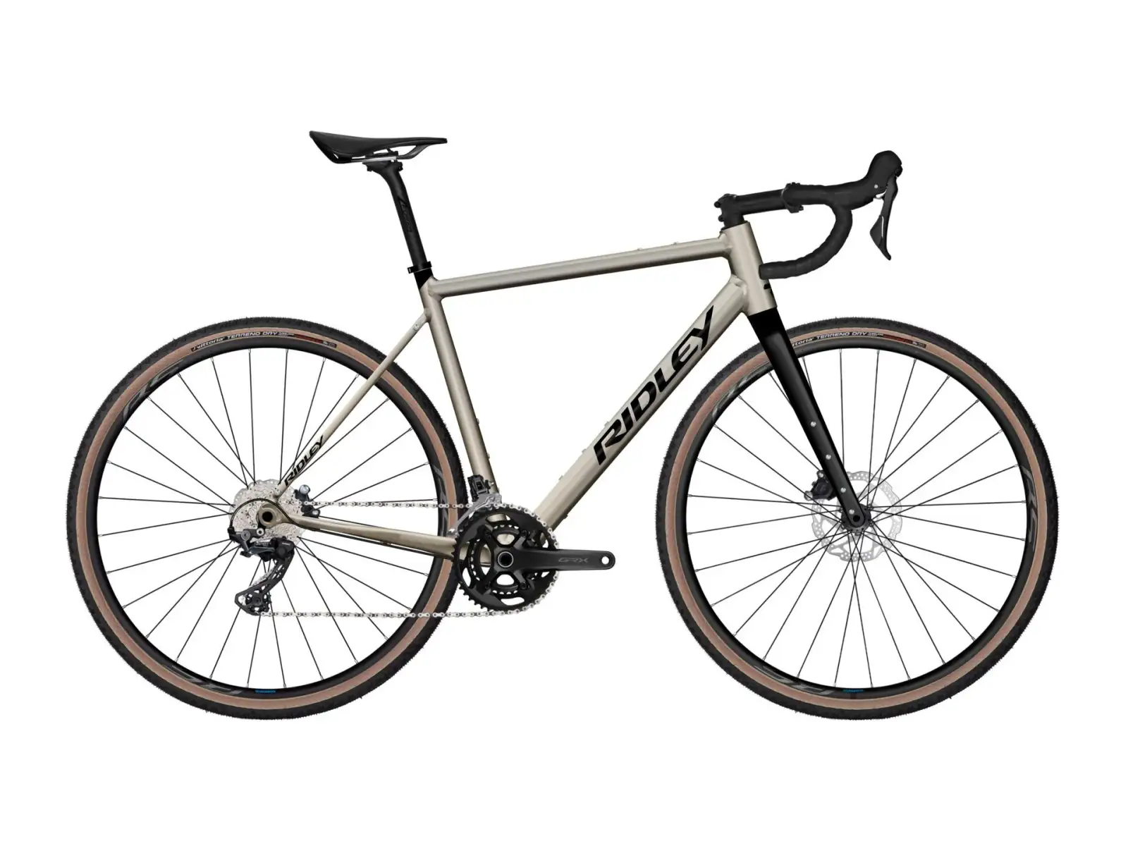 Ridley Grifn A 105 rower gravelowy Chain Silver Gray