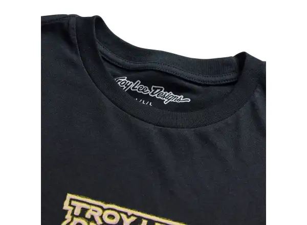Troy Lee Designs Medieval męska koszulka z krótkim rękawem Black