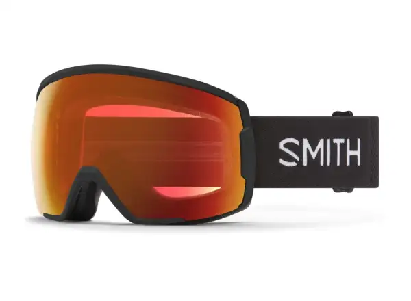 Smith Proxy gogle narciarskie Black /Chroma Pop Everyday Red Mirror